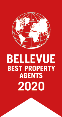 Signet der Auszeichnung BELLEVUE Best Property Agents 2020